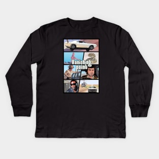 Vanishing Point Theft Auto Kids Long Sleeve T-Shirt